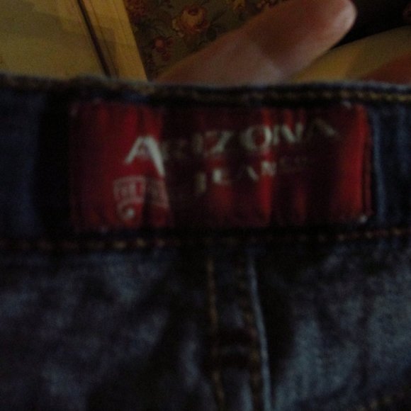 THE ORIGINAL ARIZONA JEAN COMPANY Size 18 Husky Dark Blue Shorts - Picture 6 of 8